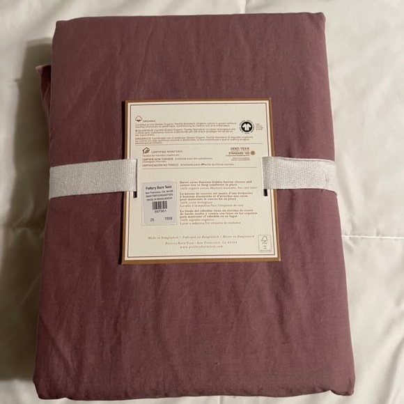 Pottery Barn Teen Washed Ruffle Duvet Cover F/Q - Picture 2 of 4